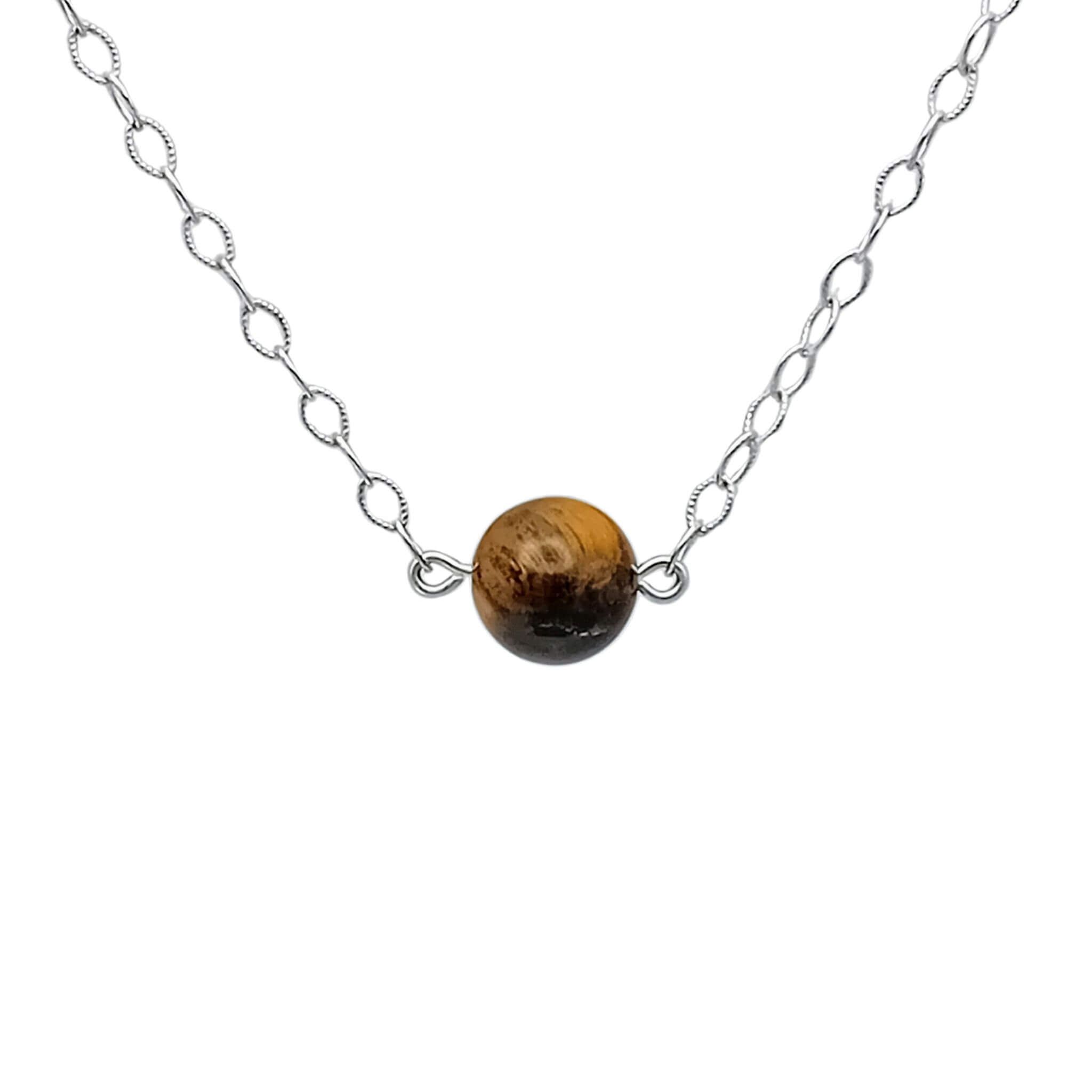 SS & good Tigers Eye Yalalag Necklace